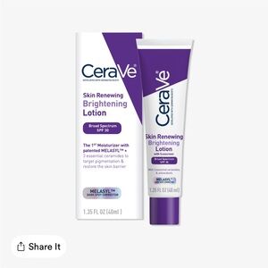 ❌SOLD❌Cerave Skin Renewing Brightening Lotion SPF 30